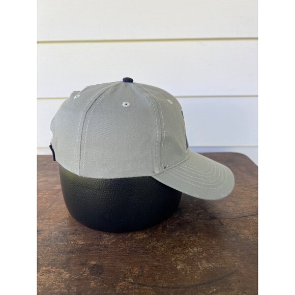 Vintage Indiana Pacers Gray & Navy Baseball Cap Featuring Lucas Oil Logo W3 - Picture 4 of 6